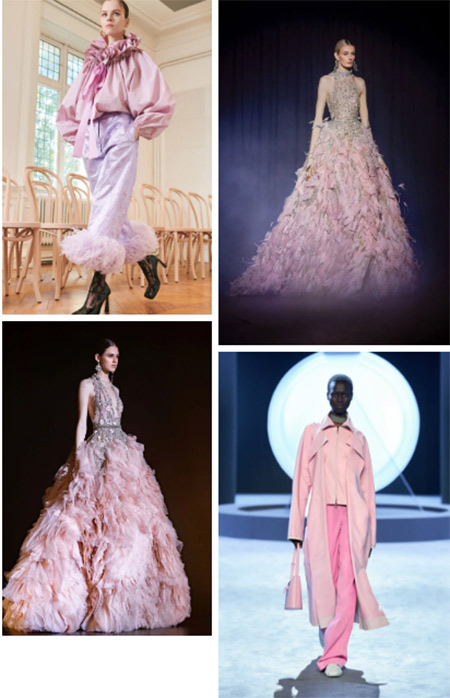 2021秋冬女裝十大流行色 晴空藍(lán)、嫩粉紅等色彩都很美(圖23)